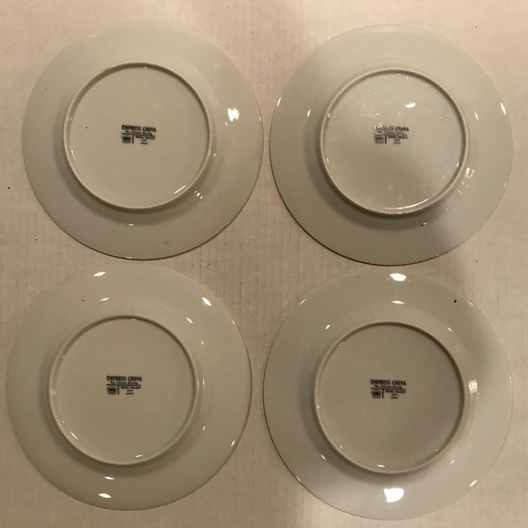4 Salad/Dessert Plates “Royal Palace” By Empress China 7.5” - Picture 3 of 6